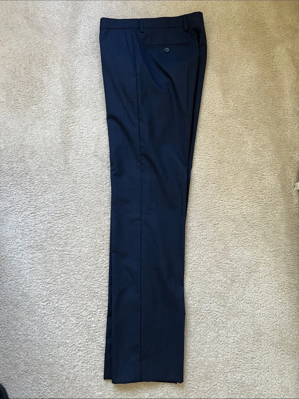 Banana Republic Men's Dark Blue Dress Pants